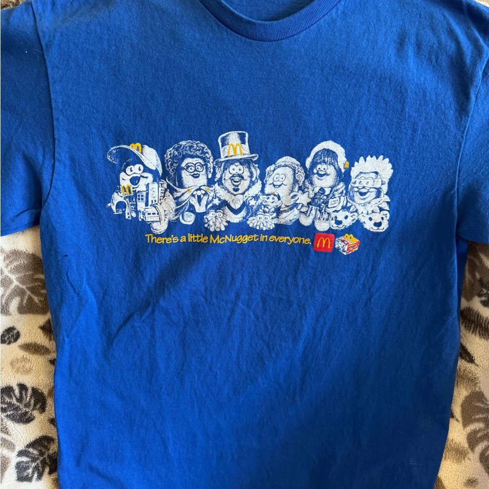 McDonald's Adult Graphic T-Shirt - McNugget Characters - size medium